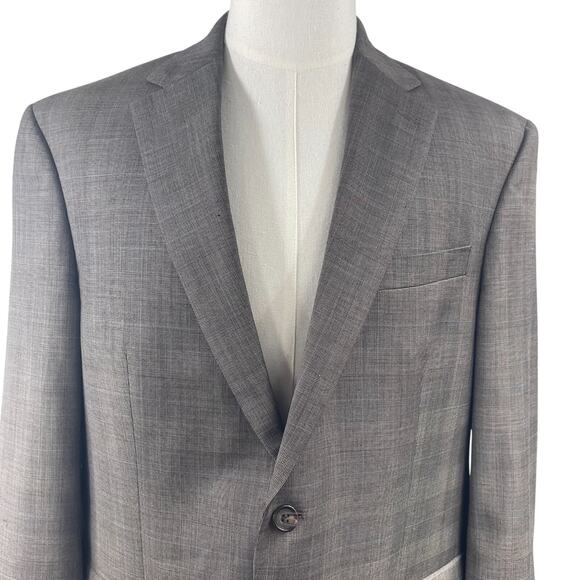 Ralph Lauren Blazer Sport Coat Jacket Mens 42R Brown 100% Wool 2 Button Vented - Picture 2 of 9